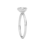 2.00 Carat Heart Cut Solitaire Diamond Engagement Ring – Elegant Bridal Jewelry - Image 2