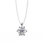 2.00 Carat Round Brilliant Cut Diamond Solitaire Pendant Necklace - Classic Jewelry