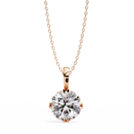 2.00 Carat Round Brilliant Cut Diamond Solitaire Pendant Necklace – Premium Fine Jewelry - Image 14