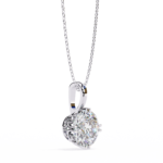 2.00 Carat Round Brilliant Cut Diamond Solitaire Pendant Necklace – Premium Fine Jewelry - Image 2