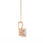 2.00 Carat Princess Cut Diamond Solitaire Pendant Necklace - Modern Fine Jewelry - Image 16
