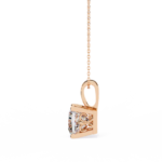 2.00 Carat Princess Cut Diamond Solitaire Pendant Necklace - Modern Fine Jewelry - Image 17