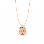 2.00 Carat Princess Cut Diamond Solitaire Pendant Necklace - Modern Fine Jewelry - Image 18