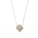 2.00 Carat Princess Cut Diamond Solitaire Pendant Necklace - Classic Fine Jewelry - Image 7