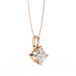 2.25 Carat Princess Cut Diamond Solitaire Pendant Necklace – Luxury Jewelry - Image 11