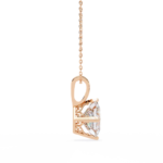 2.25 Carat Princess Cut Diamond Solitaire Pendant Necklace – Luxury Jewelry - Image 13