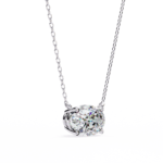 1.75 Carat Oval Cut Solitaire Diamond Pendant Necklace – Premium Fine Jewelry - Image 2