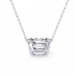 1.75 Carat Oval Cut Solitaire Diamond Pendant Necklace – Premium Fine Jewelry - Image 5