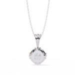 2.00 Carat Round Brilliant Cut Solitaire Diamond Pendant – Elegant Fine Jewelry - Image 6