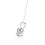 2.00 Carat Round Brilliant Cut Solitaire Diamond Pendant – Elegant Fine Jewelry - Image 3