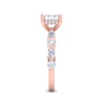 5.16 Carat Asscher Cut Hidden Halo Diamond Engagement Ring – Luxury Diamond Jewelry - Image 12