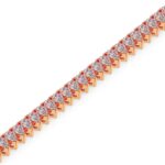 4.19 Carat Pear Cut Diamond Tennis Bracelet – Luxury Diamond Jewelry - Image 11