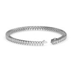 4.19 Carat Pear Cut Diamond Tennis Bracelet – Luxury Diamond Jewelry - Image 4
