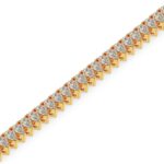 4.19 Carat Pear Cut Diamond Tennis Bracelet – Luxury Diamond Jewelry - Image 7