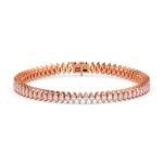 4.47 Carat Marquise Cut Diamond Tennis Bracelet – Classic Luxury Jewelry - Image 10