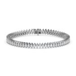 4.47 Carat Marquise Cut Diamond Tennis Bracelet – Classic Luxury Jewelry