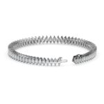 4.47 Carat Marquise Cut Diamond Tennis Bracelet – Classic Luxury Jewelry - Image 4