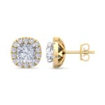 1.84 Carat Cushion Cut Diamond Studs Earrings – Luxury Diamond Jewelry - Image 7