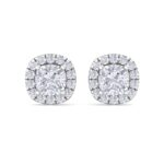 1.84 Carat Cushion Cut Diamond Studs Earrings – Luxury Diamond Jewelry