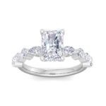 5.16 Carat Radiant Cut Hidden Halo Diamond Engagement Ring – Luxury Diamond Jewelry