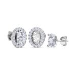 1.64 Carat Oval Cut Diamond Studs Earrings – Luxury Diamond Jewelry - Image 4