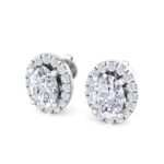 1.64 Carat Oval Cut Diamond Studs Earrings – Luxury Diamond Jewelry - Image 3