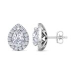 1.60 Carat Pear Cut Diamond Studs Earrings – Luxury Diamond Jewelry - Image 4
