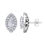 1.64 Carat Marquise Cut Diamond Studs Earrings – Luxury Diamond Jewelry - Image 2