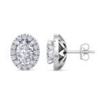 1.64 Carat Oval Cut Diamond Studs Earrings – Luxury Diamond Jewelry - Image 2