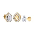 1.60 Carat Pear Cut Diamond Studs Earrings – Luxury Diamond Jewelry - Image 6