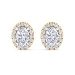 1.64 Carat Oval Cut Diamond Studs Earrings – Luxury Diamond Jewelry - Image 5