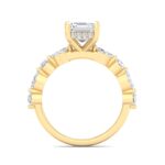 5.16 Carat Asscher Cut Hidden Halo Diamond Engagement Ring – Luxury Diamond Jewelry - Image 7
