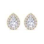 1.60 Carat Pear Cut Diamond Studs Earrings – Luxury Diamond Jewelry - Image 5