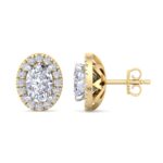 1.64 Carat Oval Cut Diamond Studs Earrings – Luxury Diamond Jewelry - Image 7