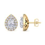 1.60 Carat Pear Cut Diamond Studs Earrings – Luxury Diamond Jewelry - Image 7